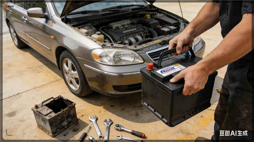 准格尔旗汽车换电瓶电话【案例】